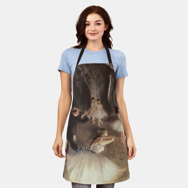 Tablier Répétition sur scène par Edgar Degas (Porté)