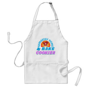 Tablier Restez chez vous et faites des Cookies