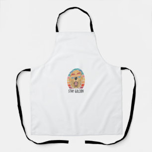 Tablier Restez Golden Retriever Chiens Cadeaux