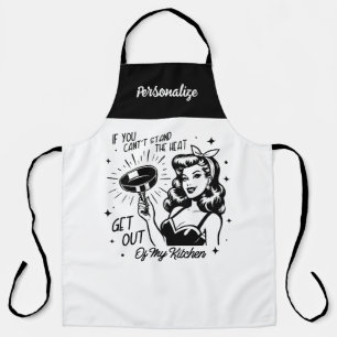 Tablier Retro 1950 Glam Girl Drôle Citation sarcastique