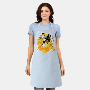 Tablier Rétro Badge Donald Duck "Oh zut alors"