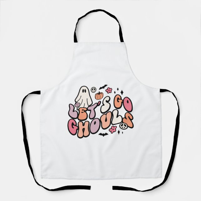 Tablier Retro Halloween (Recto)