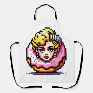 Tablier Retro Hollywood Icon - Pixel Art Pop Culture
