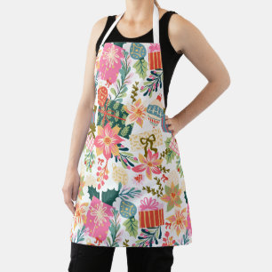 Tablier Retro Moderne tendance vacances de Noël saisonnièr