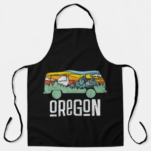 Tablier Retro Oregon Outdoor Hippie Van Nature