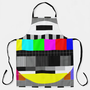 Tablier Retro TV pas d'illustration de signal.