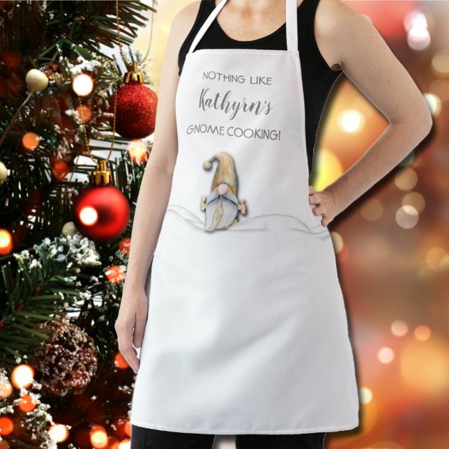 Tablier Rien De Tel Que Gnome Cuisine Personnalisée (Créateur téléchargé)