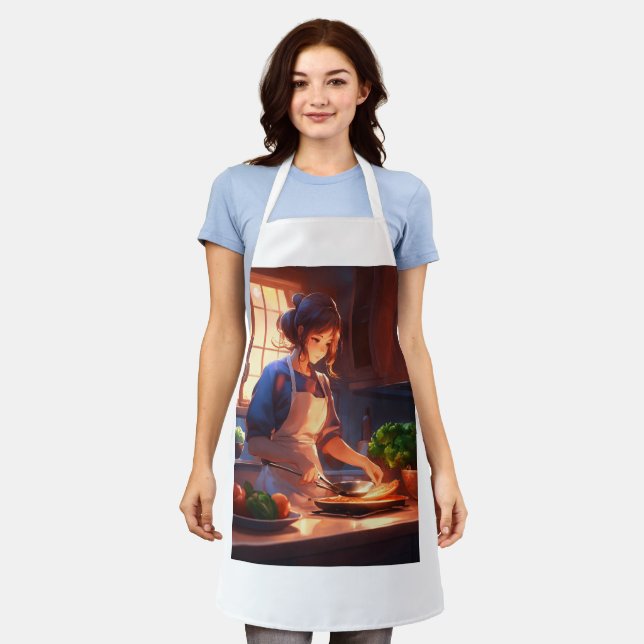 Tablier Robe du chef (Porté)