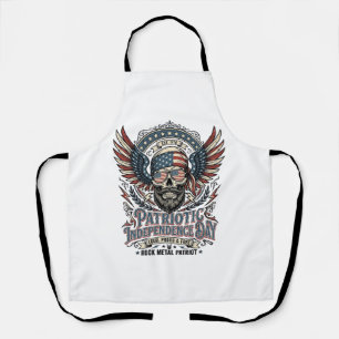 Tablier Rocker du bandana patriotique Gloire ancienne Méta