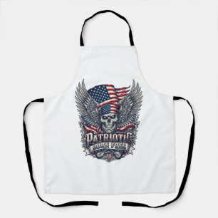 Tablier Rocker du bandana patriotique Méta musique Old Glo