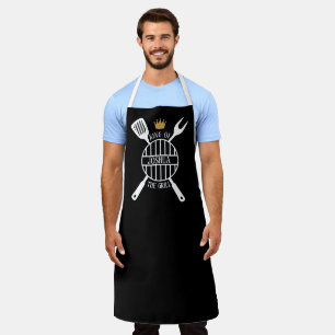 Tablier roi du barbecue grill cadeau pour lui papa