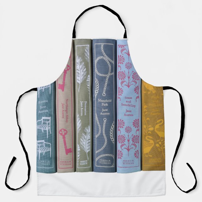 Tablier Romans de Jane Austen (Recto)