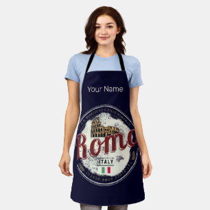 Tablier Rome Italie Retro Colisée Vintage