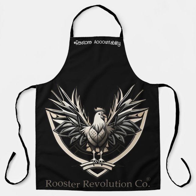 Tablier Rooster RevolutionWear : Défendre le système (Recto)