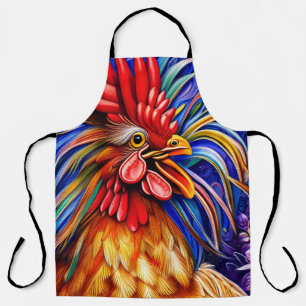 Tablier Rooster Rouge Professionnel Gras