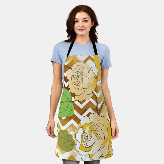 Tablier Rose 10 (Porté)