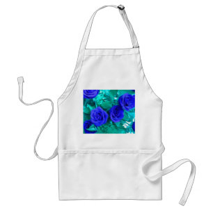 Tablier Rose bleu