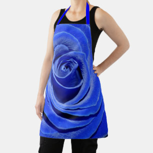 Tablier Rose bleu