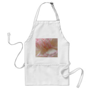 Tablier rose et blanc