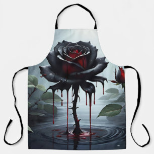 Tablier Rose noir Eerie