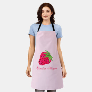 Tablier Rose Pailleté Froid de Fraise