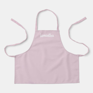 Tablier Rose Pâle Personnalisé Doux