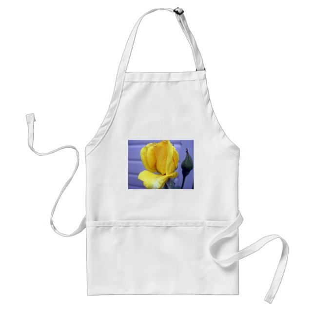 Tablier Rosebud jaune (Devant)