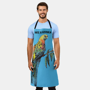 Tablier Rosella Parrot Aquarelle Fabriquée En Australie Ap