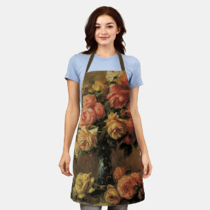 Tablier Roses dans un vase de Pierre Renoir, Beaux-arts an