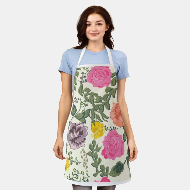 Tablier Roses de Bloom Apron (Porté)