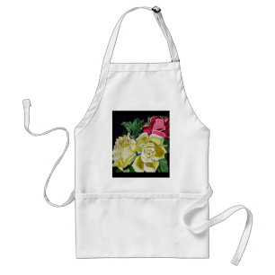 TABLIER ROSES POUR MOI APRON