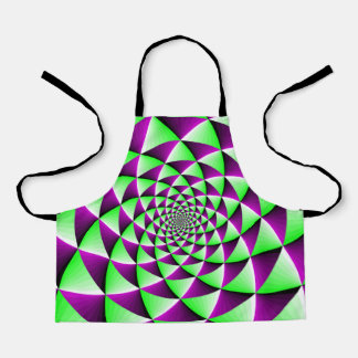 Tablier Rotation de l'effet d'illusion optique