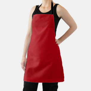 Tablier rouge clair