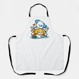 Tablier Rouler En Mai Comme De Joyeux Pups - Mignonne Chie