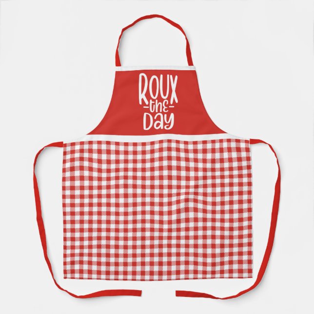 Tablier Roux Le Jour Cajun Sud Louisiane (Recto)