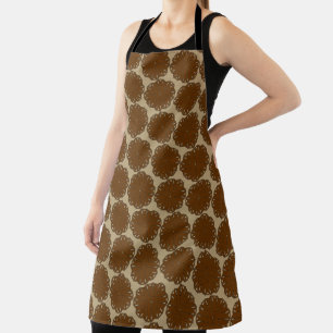 Tablier Ruban de fleurs Brown par Kenneth Yoncich