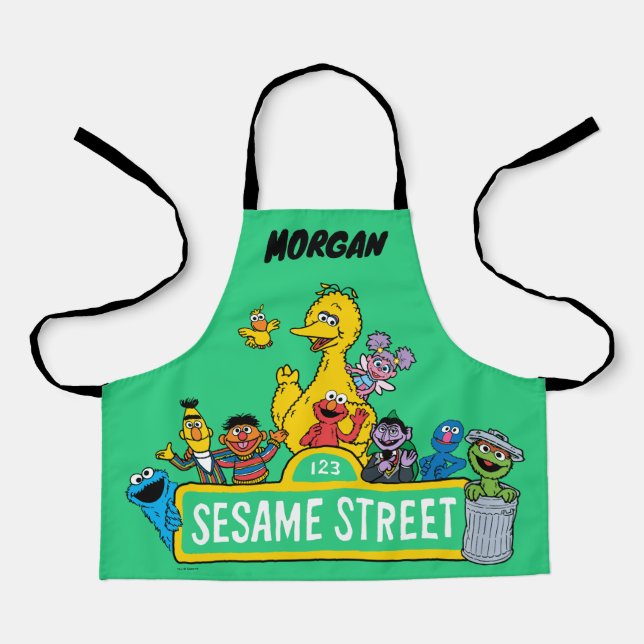 Tablier Rue Sésame | Ajouter Votre Nom (Recto)