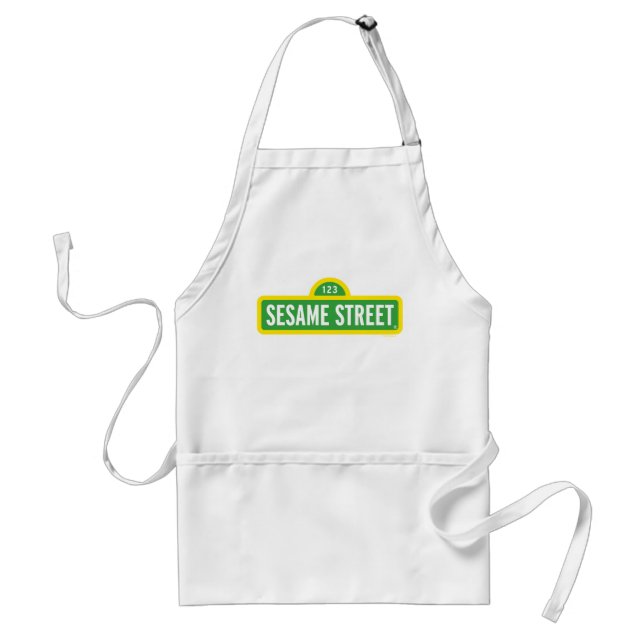 Tablier Rue Sésame | Logo couleur complète (Devant)