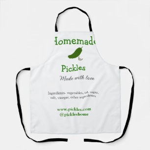 Tablier Sachets maison faits avec amour ajouter texte site