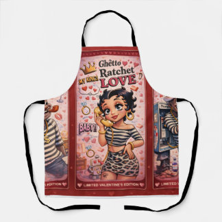 Tablier Sacred Heart Inspired Devotional Art Apron – Vinta