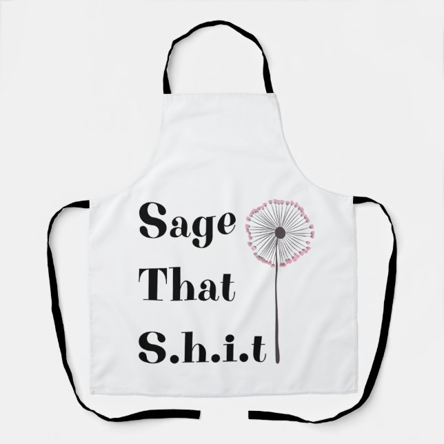 Tablier Sage That S.h.i.t (Recto)