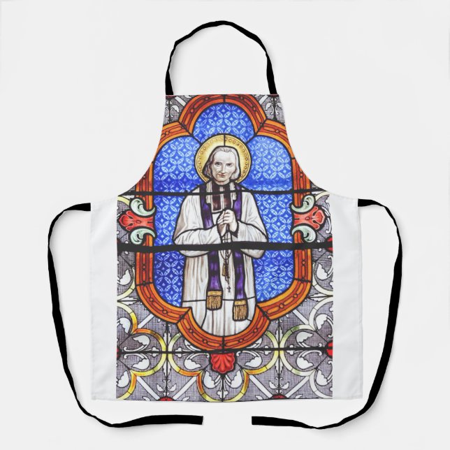 Tablier Saint Jean Baptiste Marie Vianney (Recto)