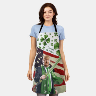 Tablier Saint Paddy de Trump