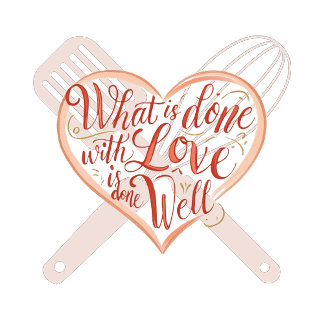 Tablier Saint Valentin Apron à thème - Cadeau de cuisine