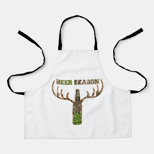 Tablier Saison De La Bière Chasse Saison Cadeau Pour Chass (Recto)