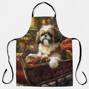 Tablier Saison de Noël Shih Tzu