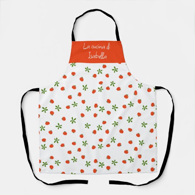 Tablier Salade caprese cuisine italienne whimsal nourritur (Recto)