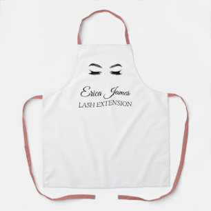 Tablier Salon de beauté Golden Lashes & Brow