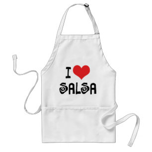 Tablier Salsa Cœur que j'aime