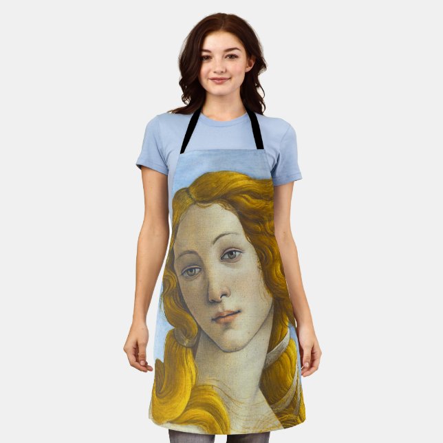 Tablier Sandro Botticelli - Détail de la naissance de Vénu (Porté)